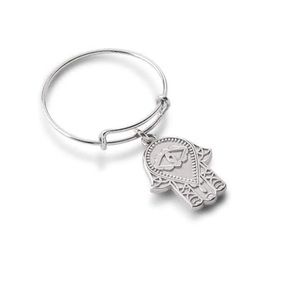 Alex and Ani Hamsa Wire Ring, Expandable